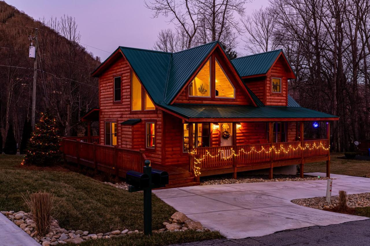 The Red Fox Cabin Villa Maggie Valley Exterior foto