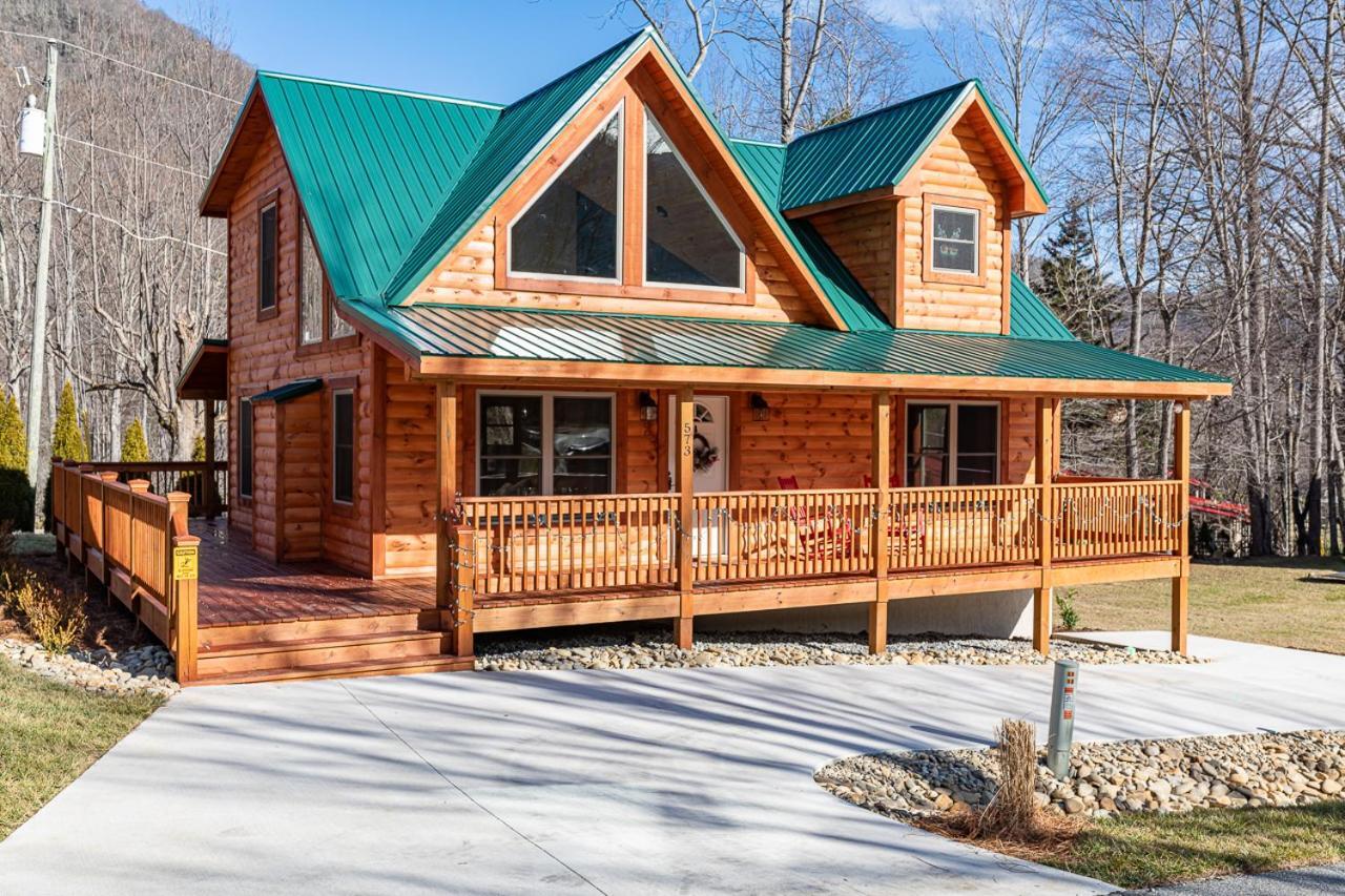 The Red Fox Cabin Villa Maggie Valley Exterior foto
