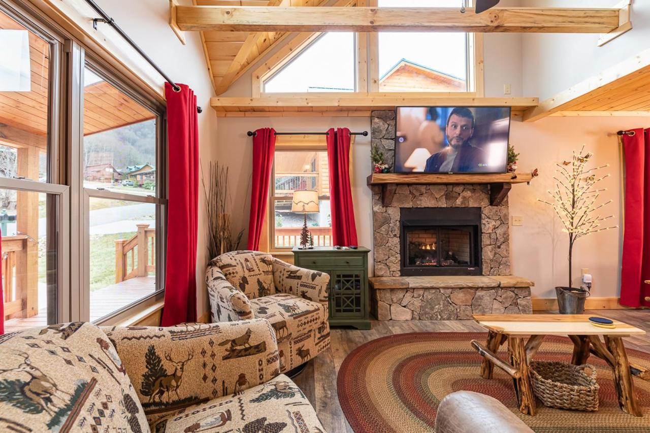 The Red Fox Cabin Villa Maggie Valley Exterior foto
