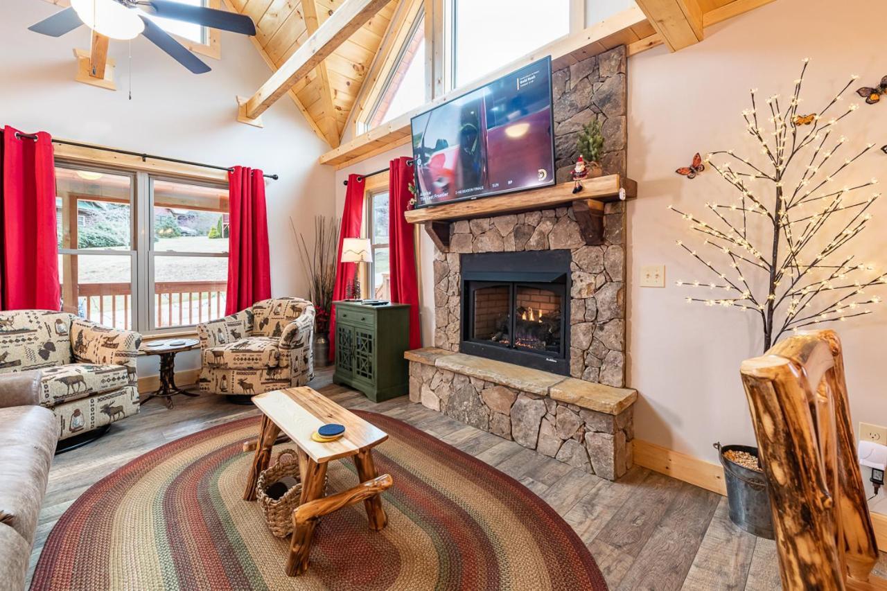 The Red Fox Cabin Villa Maggie Valley Exterior foto
